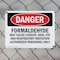 Signmission Formaldehyde May Cause Cancer Danger Sign, Plastic, 10in W x 7in L, 2PK OS-2PACK-DS-P-710-L-1904 - alternate 9